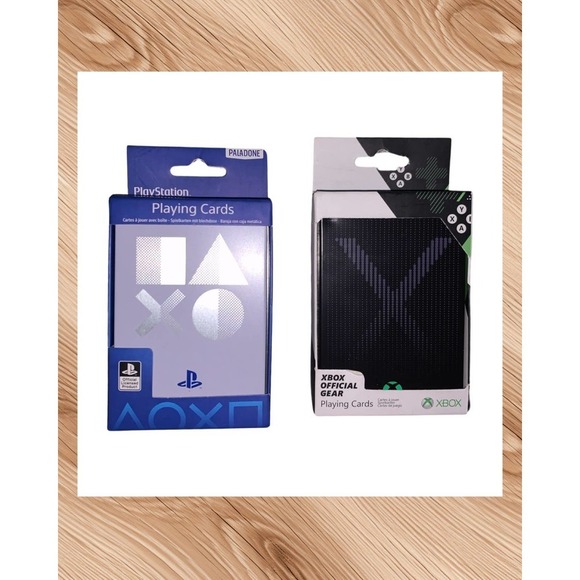 Paladone Other - PlayStation PS5 and Xbox Playing Cards in Collectible Tins